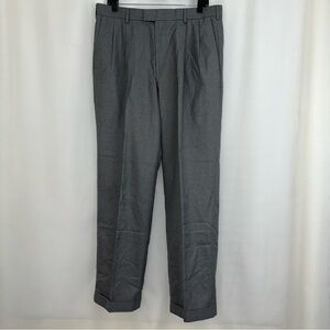 Men’s Dockers Gray Cuffed Slacks Size 34 x 32